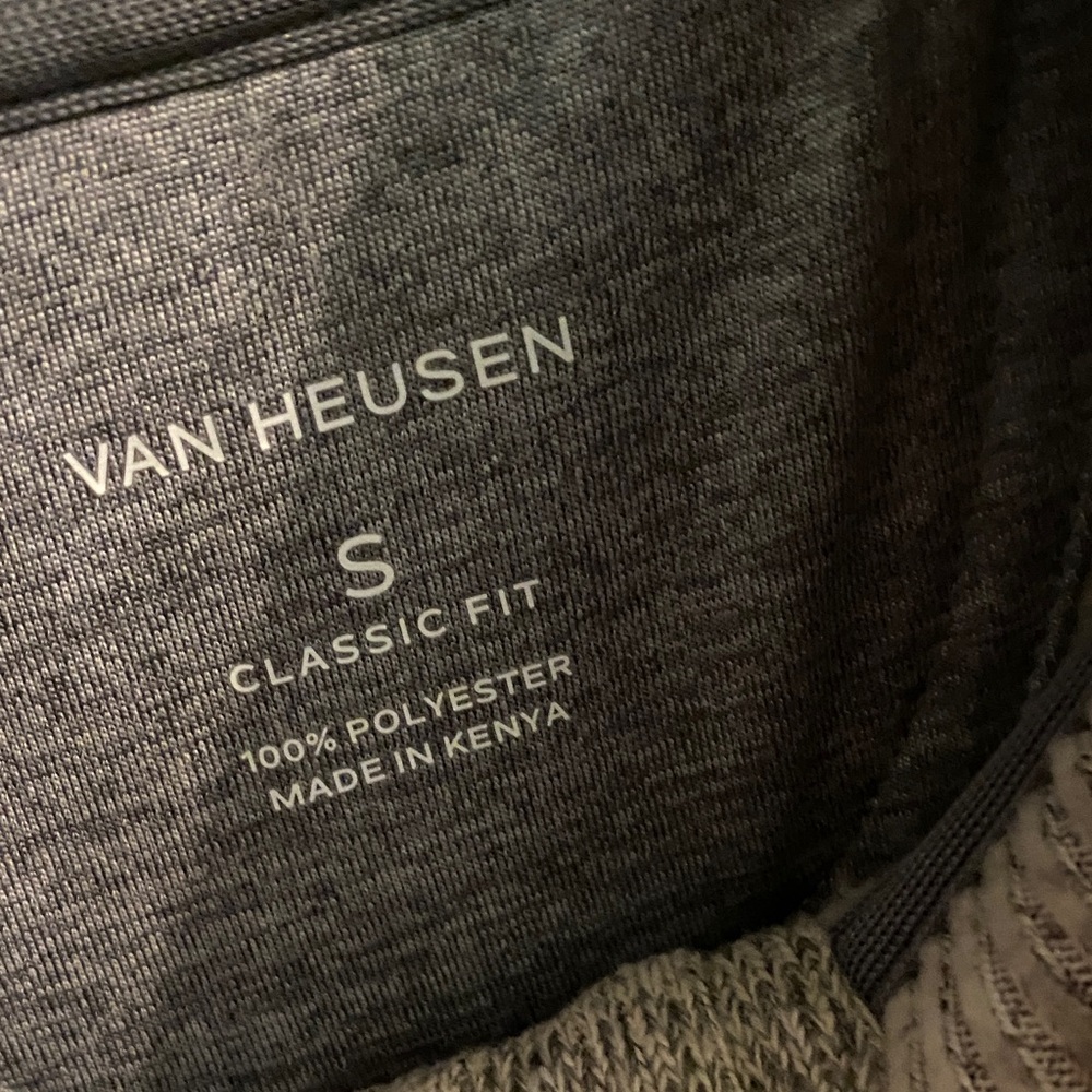 Van Heusen Gray Button-Up Men's Sweater - Picture 2 of 7